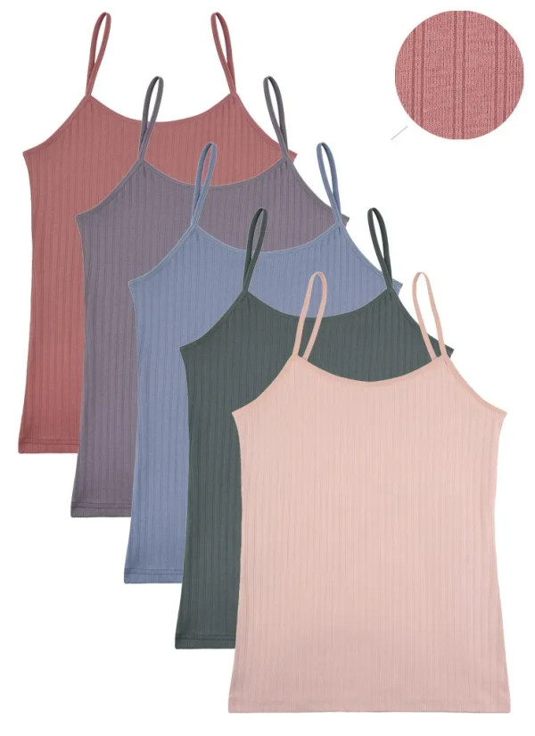 Camisoles Women's (Assorted) 10 pcs/pack. Donella 2326PD1 — Turkey wholesale collection