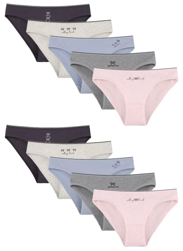 Women's Panties (Assorted) 10 pcs/pack. Donella 2132PB4 — Istanbul wholesale supplier