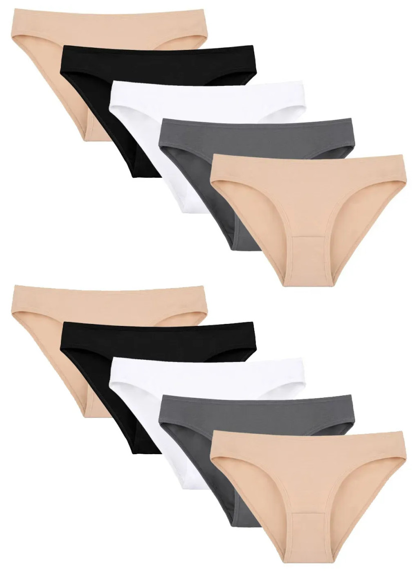 Women's Panties (Assorted) 10 pcs/pack. Donella 2171X — Istanbul wholesale supplier