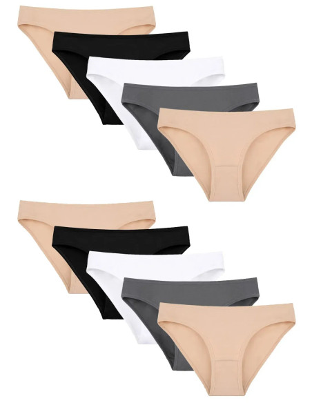 Women's Panties (Assorted) 10 pcs/pack. Donella 2171X — Istanbul wholesale supplier