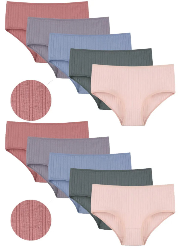 Women's Panties (Assorted) 10 pcs/pack. Donella 2526PD1 — wholesale for boutiques