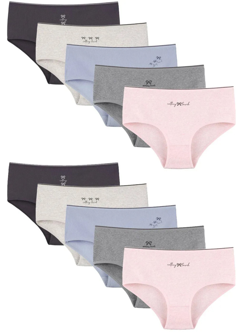 Women's Panties (Assorted) 10 pcs/pack. Donella 2532PB4 — Istanbul wholesale supplier