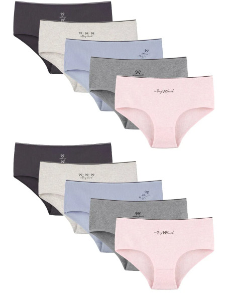 Women's Panties (Assorted) 10 pcs/pack. Donella 2532PB4 — Istanbul wholesale supplier