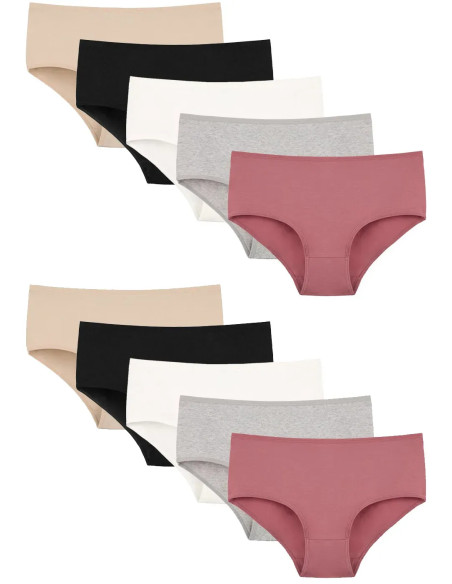 Women's Panties (Assorted) 10 pcs/pack. Donella 2571PD34 — wholesale for boutiques