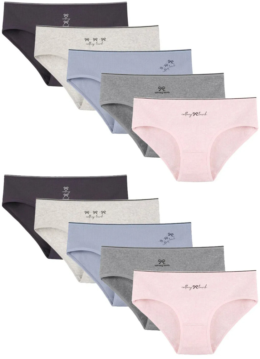 Women's Panties (Assorted) 10 pcs/pack. Donella 3132PB4 — Turkish factory wholesale