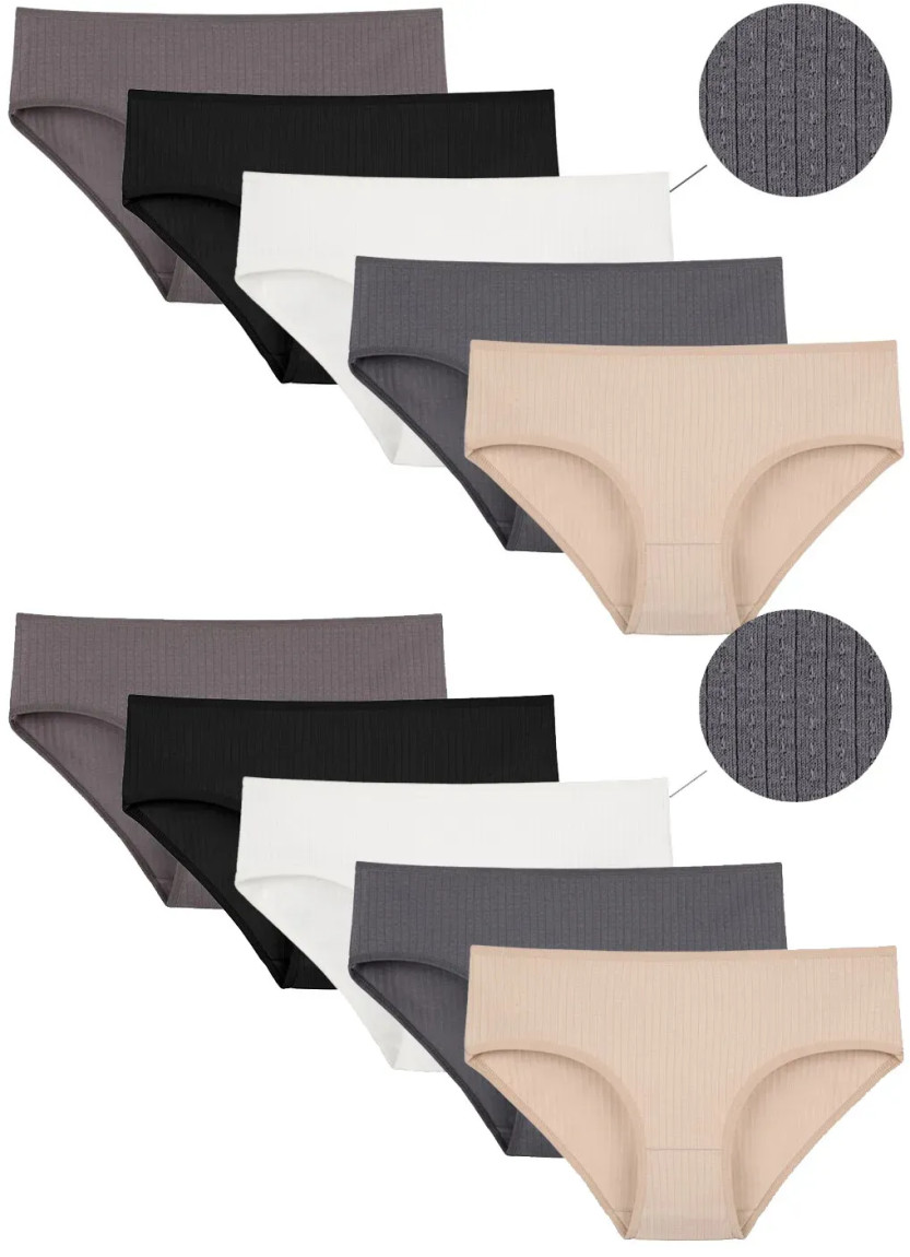Women's Panties (Assorted) 10 pcs/pack. Donella 3155P — Turkey wholesale collection