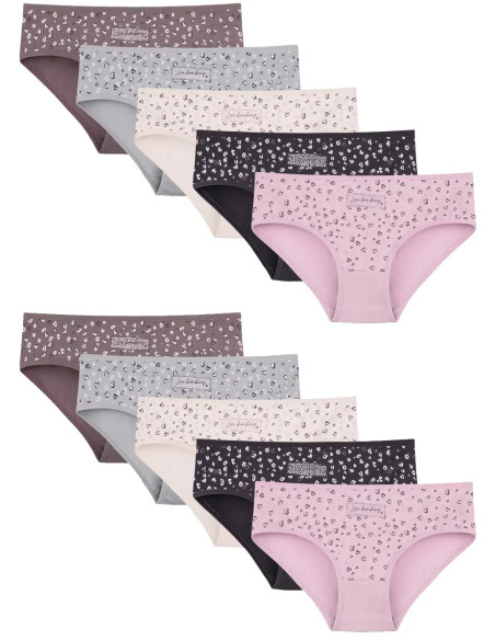 Women's Panties (Assorted) 10 pcs/pack. Donella 3171PB264 — Turkey wholesale collection