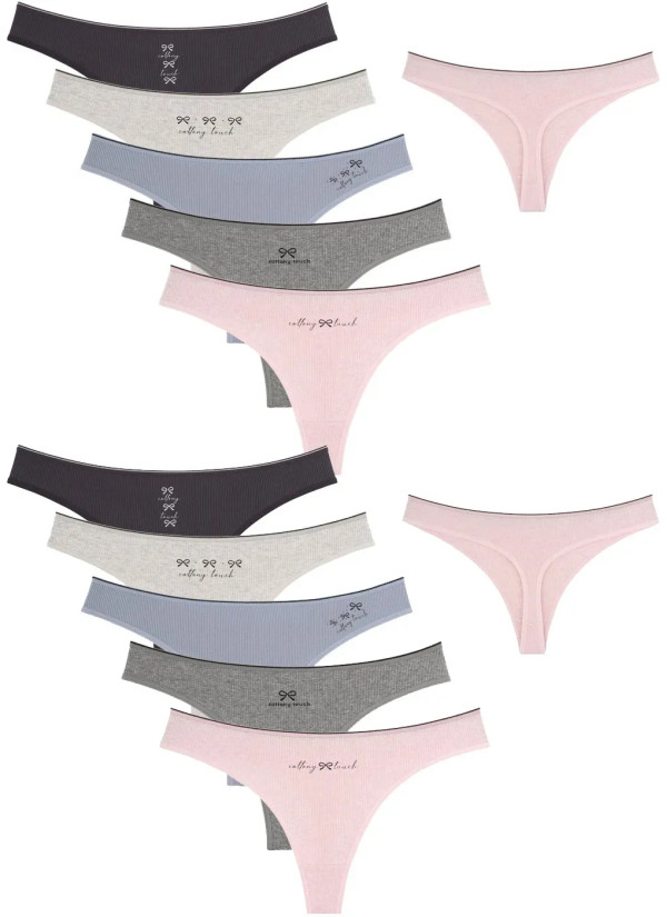 Women's Panties (Assorted) 10 pcs/pack. Donella 2432PB4 — Istanbul wholesale supplier