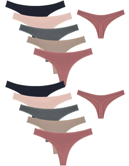 Women's Panties (Assorted) 10 pcs/pack. Donella 2471PD25 — Turkey wholesale collection