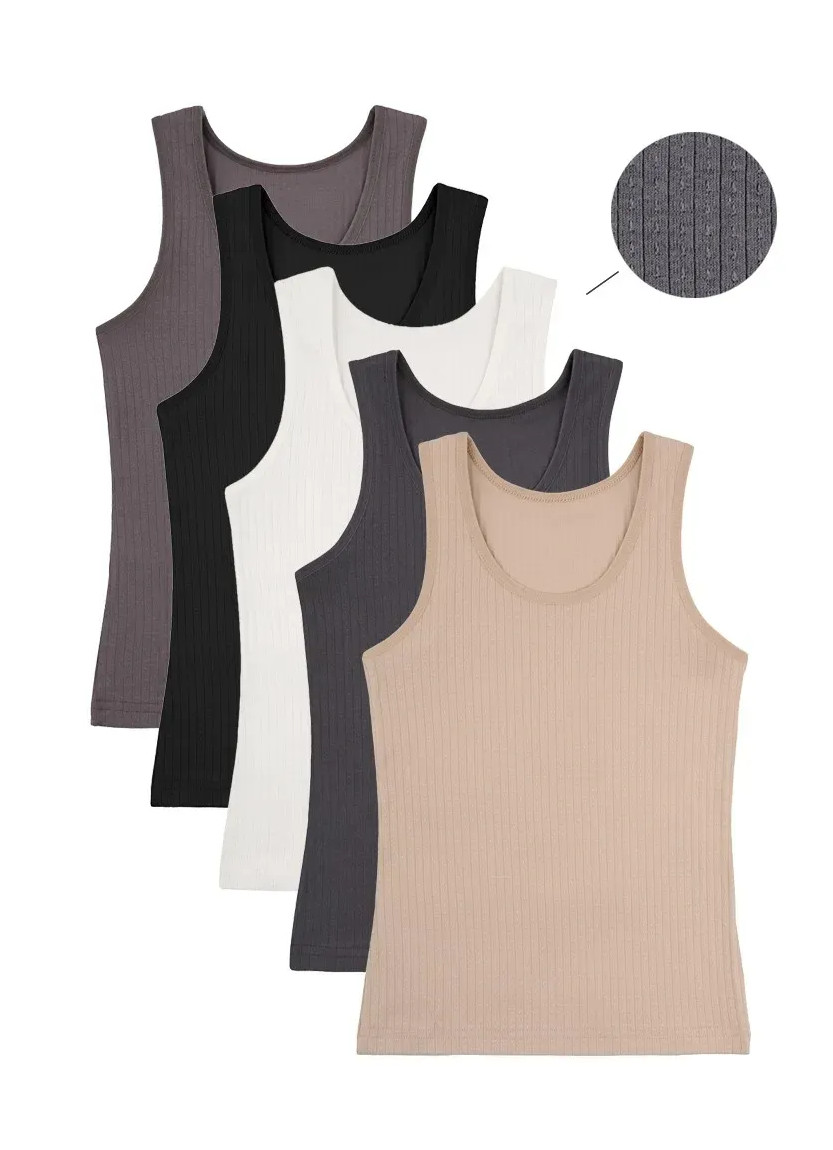 Camisoles for Girls' (Assorted) 10 pcs/pack. Donella 4955P — factory-direct from Turkey