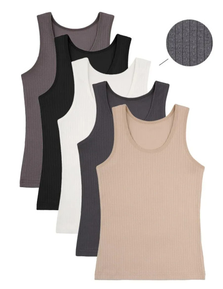 Camisoles for Girls' (Assorted) 10 pcs/pack. Donella 4955P — factory-direct from Turkey