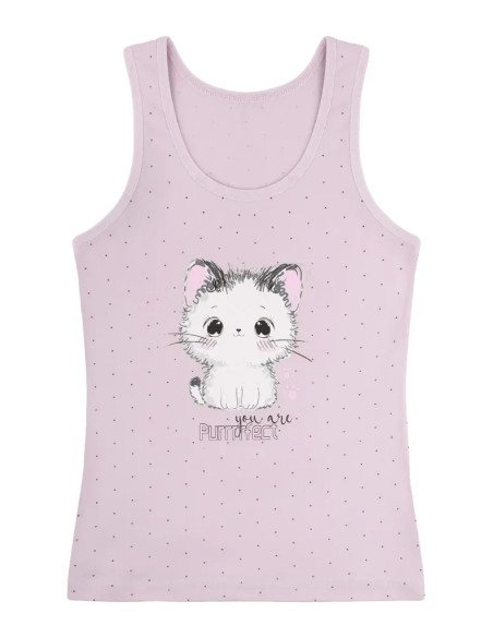 Camisoles for Girls' (Assorted) 10 pcs/pack. Donella 4981B46 — Turkish textile wholesale