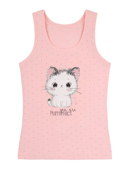 Camisoles for Girls' (Assorted) 10 pcs/pack. Donella 4981B46 — wholesale from Turkey