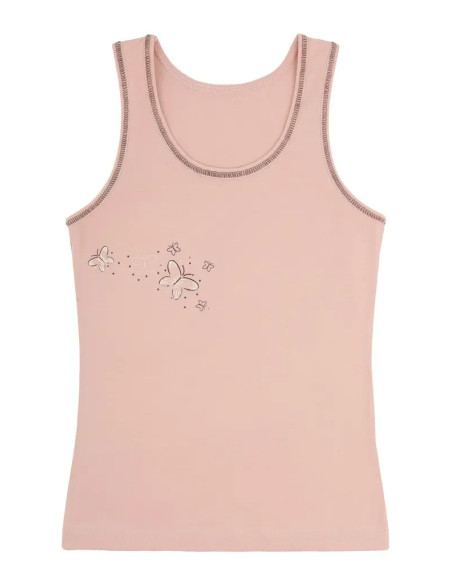 Camisoles for Girls' (Assorted) 10 pcs/pack. Donella 4981B52 — Turkish factory wholesale