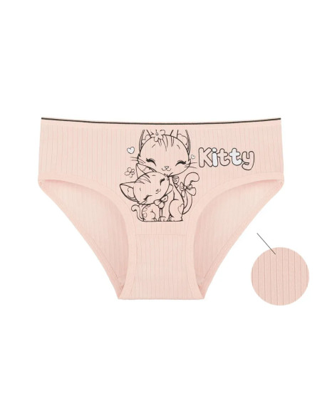 Panties for Girls' (Assorted) 10 pcs/pack. Donella 4123PB2 — Turkish factory wholesale