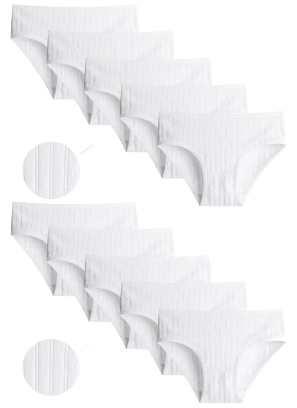 Panties for Girls' (Assorted) 10 pcs/pack. Donella 4126 — Turkish factory wholesale