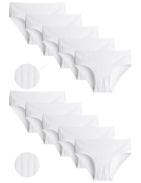 Panties for Girls' (Assorted) 10 pcs/pack. Donella 4126 — Turkish factory wholesale