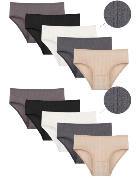 Panties for Girls' (Assorted) 10 pcs/pack. Donella 4155P — Turkish factory wholesale