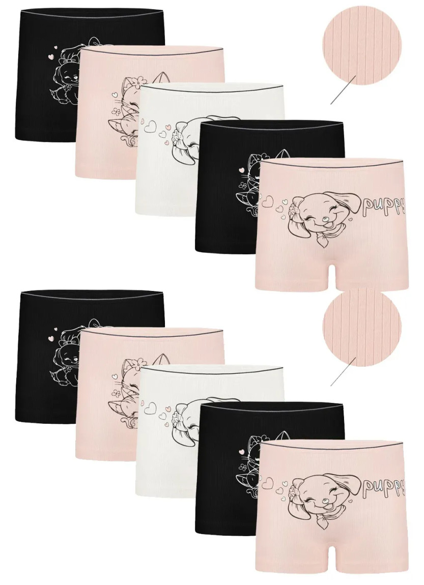Panties for Girls' (Assorted) 10 pcs/pack. Donella 4223PB2 — direct Turkish factory supply