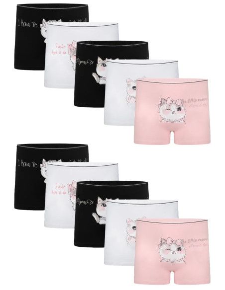 Panties for Girls' (Assorted) 10 pcs/pack. Donella 4271XB21-VO — direct Turkish factory supply