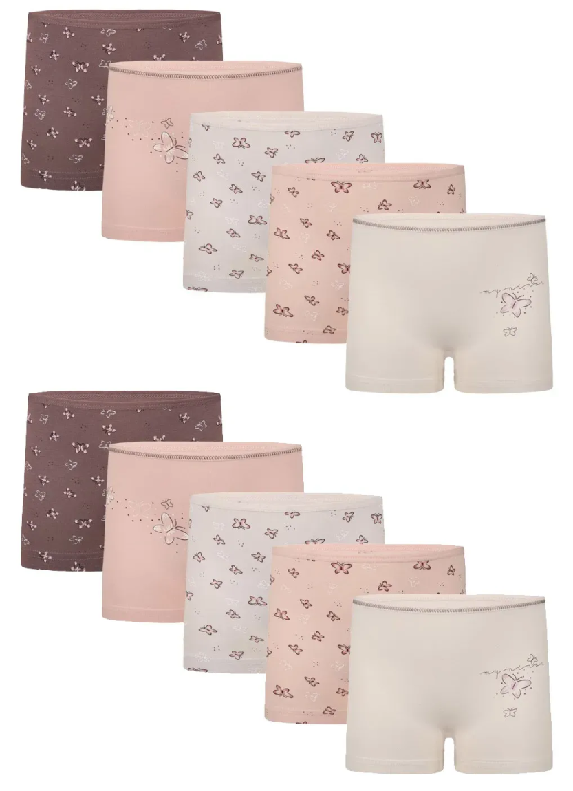 Panties for Girls' (Assorted) 10 pcs/pack. Donella 4281B52 — Turkish textile wholesale