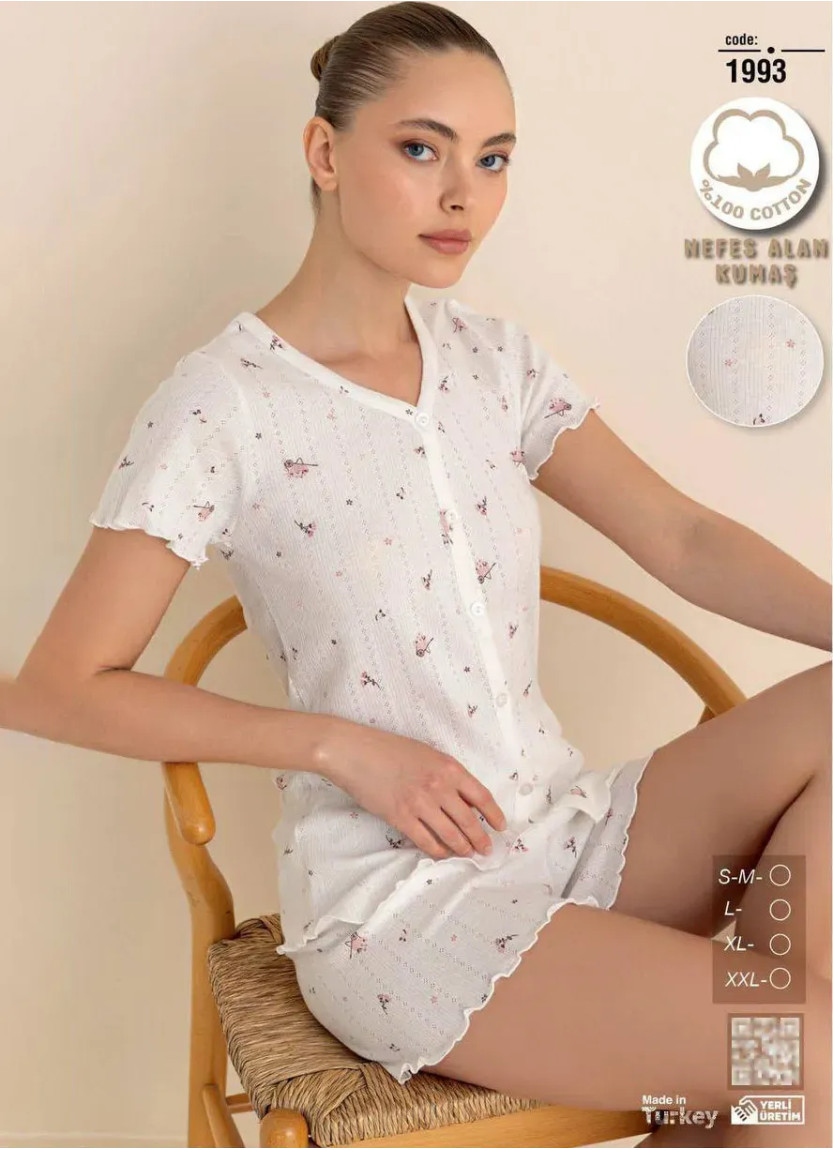 Женский Комплект с Шортами из Дышащего Хлопка (SM+L+XL+2XL) SeamLife 1993 — фабричная коллекция оптом