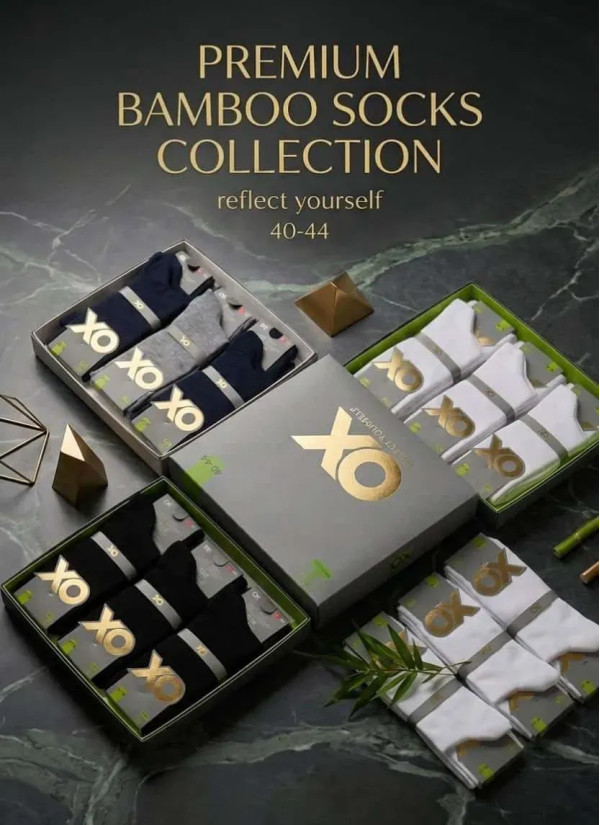 Носки Бамбуковые Мужские 12 Пар/Уп. (40-44) OX Reflect Yourself OX ErBmb 50021 — оптом от турецкой фабрики