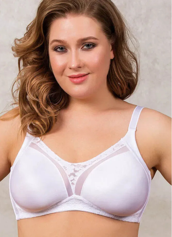 Anil 3705 WHITE Lace Bra — direct Turkish factory supply 2