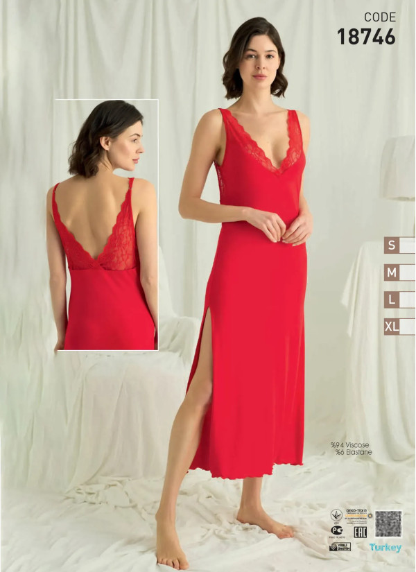 Nightdress (S+M+L+XL) Monamise 18746 — wholesale for boutiques