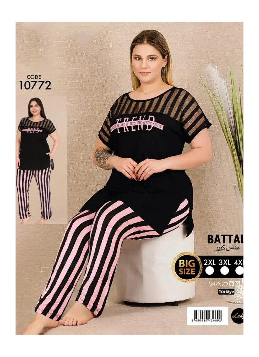 Комплект с Брюками (2XL+3XL+4XL) Lady Lady BTL ksa 10772 — прямые поставки из Турции