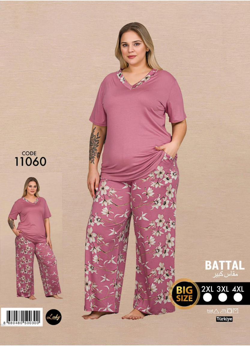 Women's (2XL+3XL+4XL) Lady BTL Ksa 11060 — Turkey wholesale collection