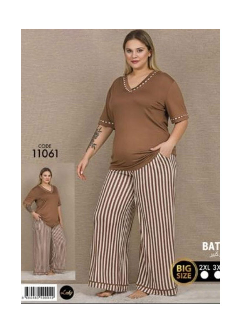 Women's (2XL+3XL+4XL) Lady BTL Ksa 11061 — Turkish factory wholesale