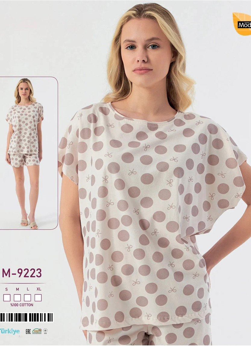 Женский Комплект с Шортами Хлопок (S+M+L+XL) Caroline M-9223 — купить оптом со Стамбула