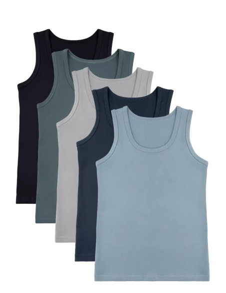 Camisoles for Boys' (Assorted) 10 pcs/pack Donella 7771PD6 — Istanbul wholesale supplier