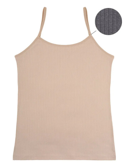 Camisoles Women's (Assorted) 10 pcs/pack. Donella 2355P — wholesale from Turkey