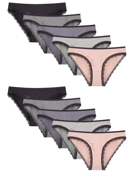 Women's Panties (Assorted) 10 pcs/pack. Donella 2171PB283 — wholesale for boutiques