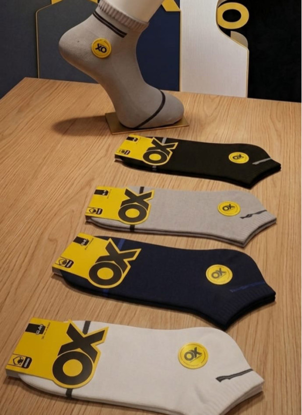 Носки Хлопковые Мужские 12 Пар/Уп. (40-44) (Ассорти) OX OX ErCotKsa 250C04 — оптом от турецкой фабрики