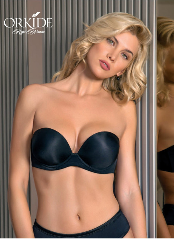 Strapless Double Push-Up Bra Orkide Cindy ORKIDE CİNDY — factory-direct from Turkey