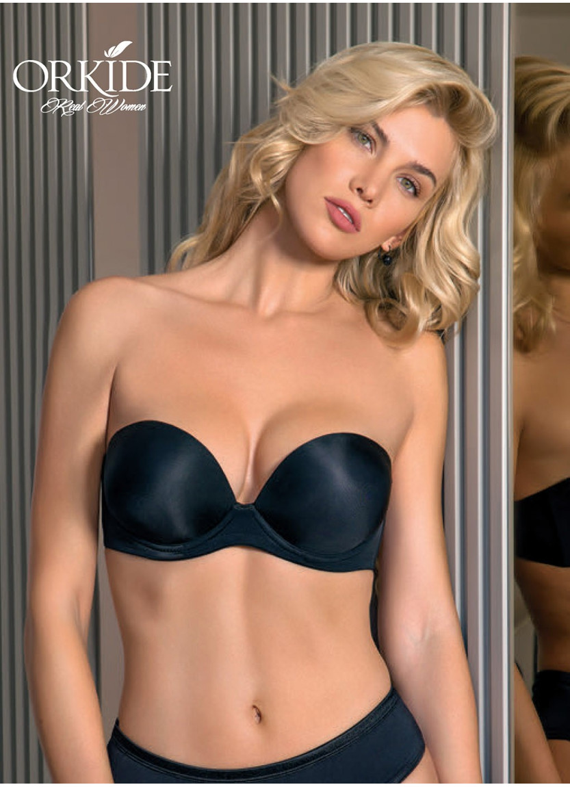 Бюстгальтер Double Push-Up Без Бретелей Orkide Cindy ORKIDE CİNDY — оптовая поставка из Турции