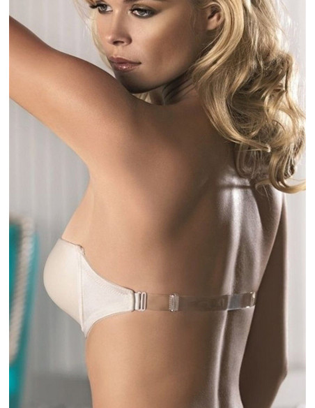 Strapless Double Push-Up Bra with Transparent Back Orkide Cindy ORKIDE CİNDY ŞEFFAF — Istanbul wholesale supplier