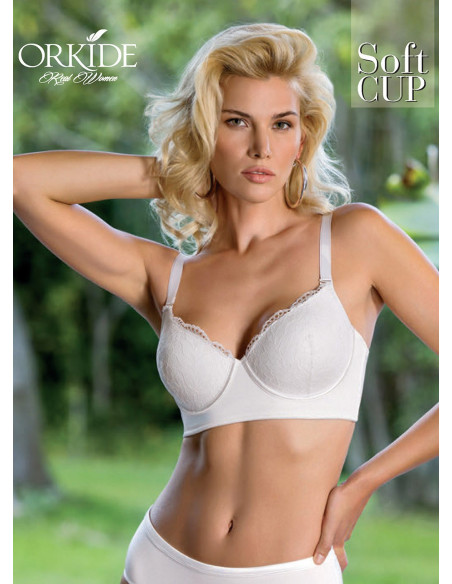 Plus Size Lace Bra Orkide 8050 NEW — wholesale from Turkey