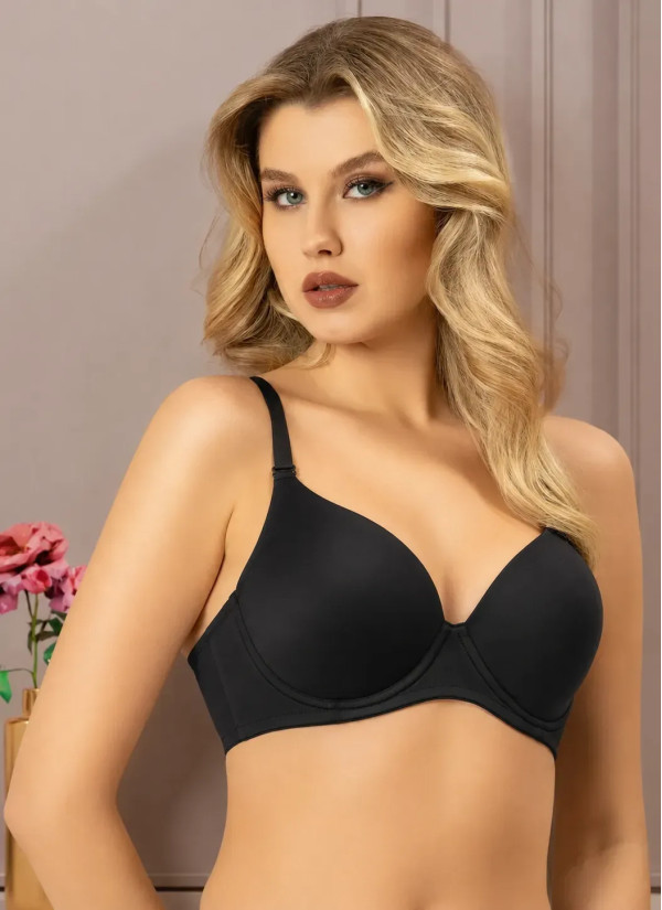 Women's Push-Up Molded Cup Bra Orkide 8810 Siyah ORKIDE 8810 NEW Siyah — wholesale for boutiques 2