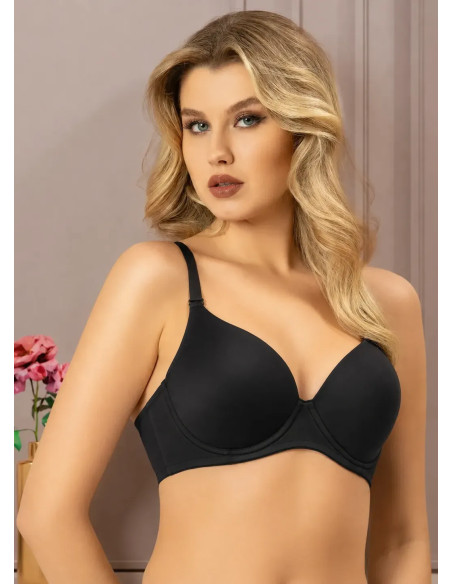 Women's Push-Up Molded Cup Bra Orkide 8810 Siyah ORKIDE 8810 NEW Siyah — Turkey wholesale collection