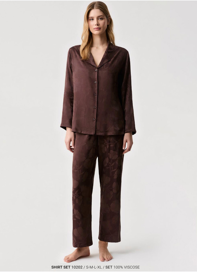 SHIRT SET Penye Mood 10202 — Turkish textile wholesale