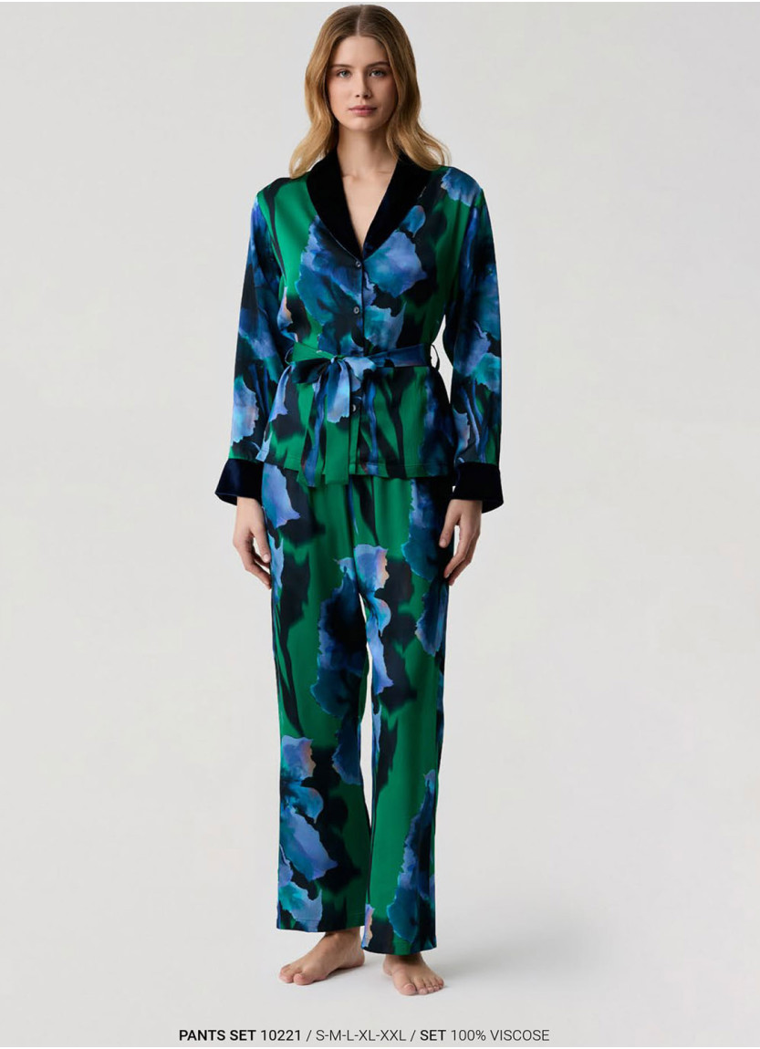 PANT SET Penye Mood 10221 — Istanbul wholesale supplier