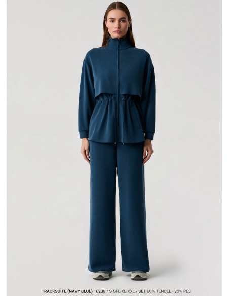 Спортивный Костюм (Тёмно-синий) Penye Mood 10238 Penye Mood 10238 Navy Blue — купить оптом из Турции