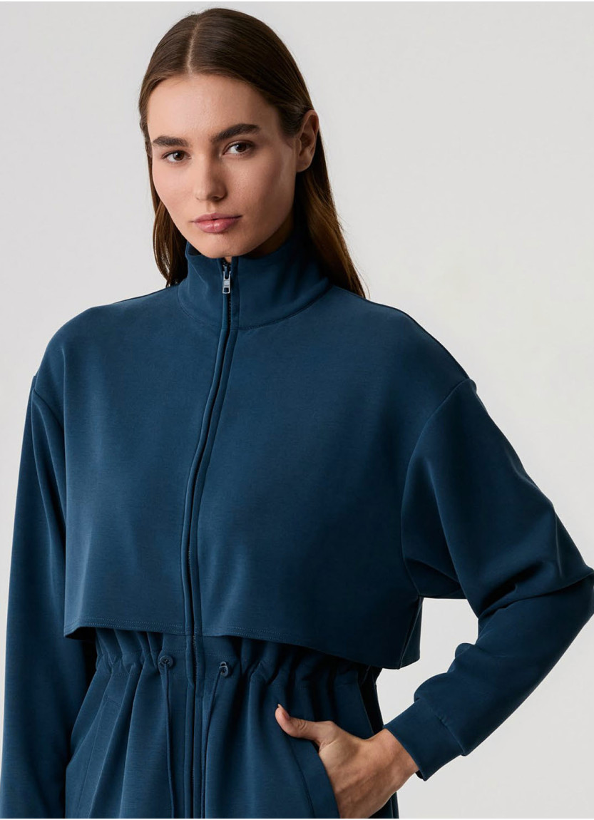 Спортивный Костюм (Тёмно-синий) Penye Mood 10238 Penye Mood 10238 Navy Blue — оптовая поставка из Турции