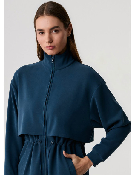 Спортивный Костюм (Тёмно-синий) Penye Mood 10238 Penye Mood 10238 Navy Blue — оптовая поставка из Турции