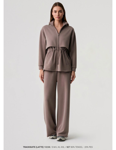 Спортивный Костюм (Латте) Penye Mood 10238 Penye Mood 10238 Latte — фабричная коллекция оптом