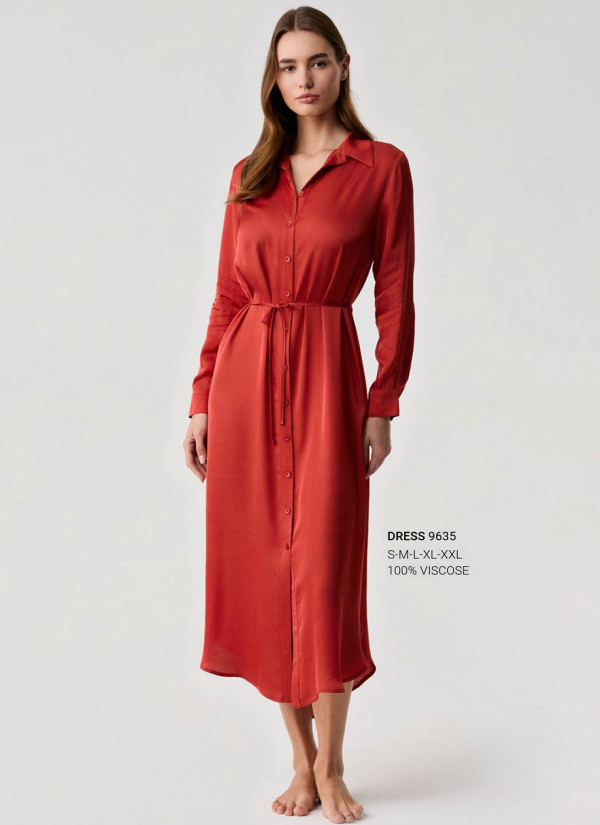 Платье Penye Mood 9635-FW26 — фабричная коллекция оптом